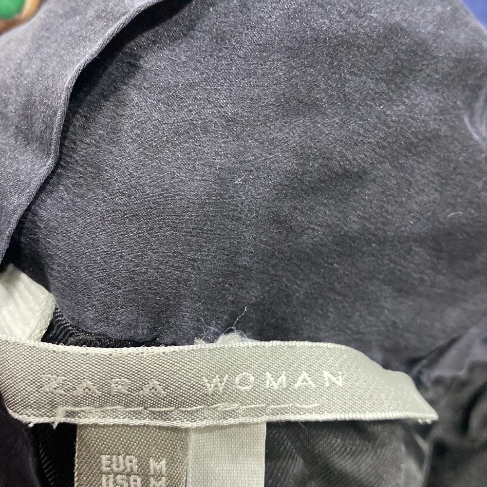 ZARA 100% SILK TOP WITH A 🎀 Detail - Picture 6 of 7